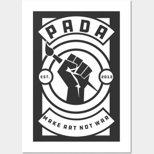 PADA: Make Art Not War Posters and Art